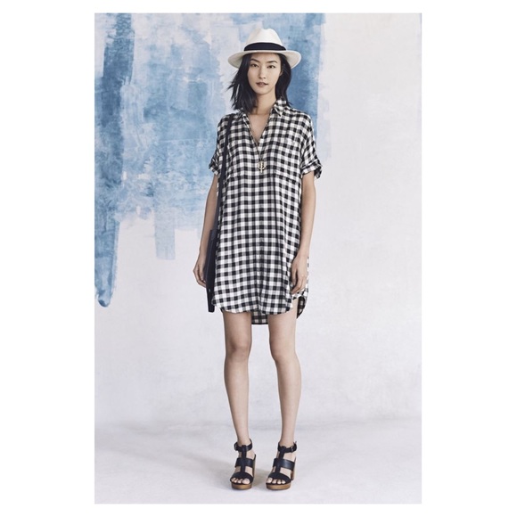 Madewell Dresses & Skirts - Madewell Buffalo Check Courier Shirtdress